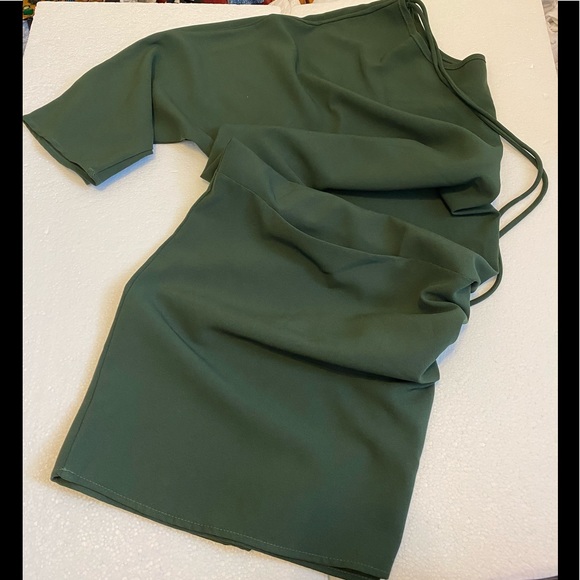 “Love In” Hunter Green Dress - Picture 4 of 8